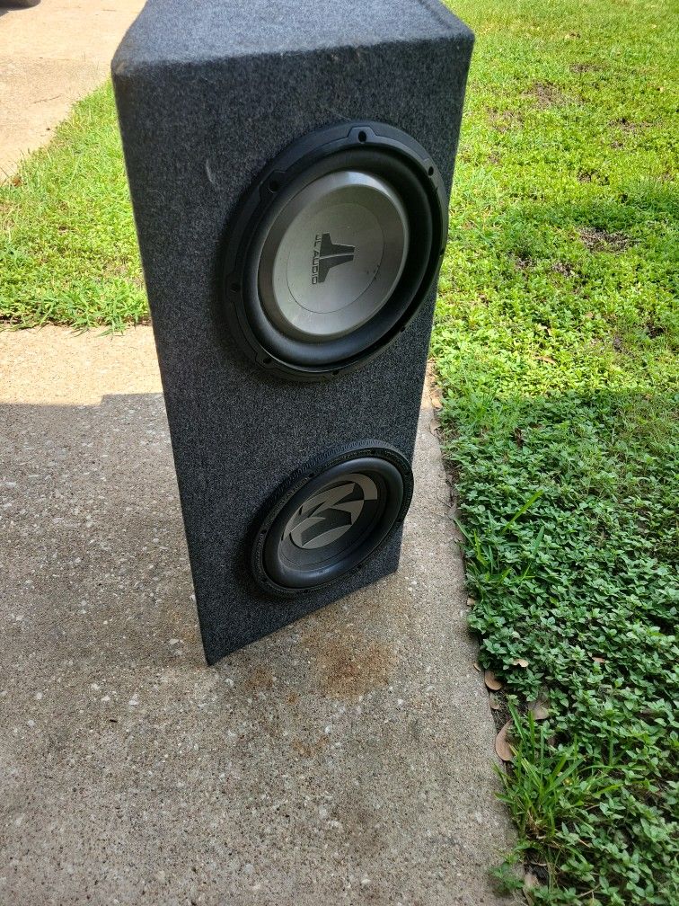 JL Memphis 10" subwoofer box