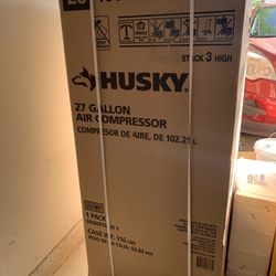 Husky 27 GA Air Compressor 