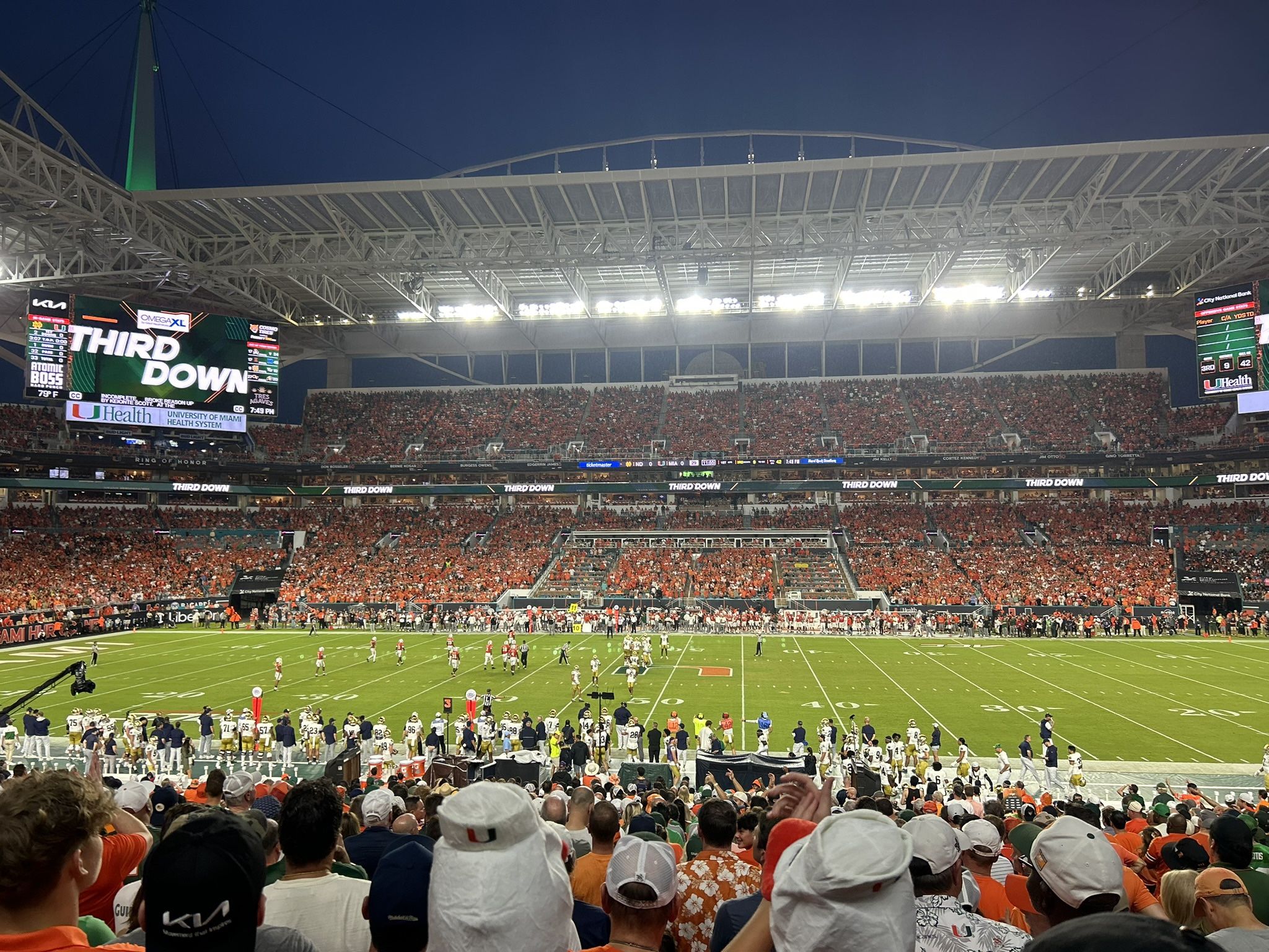 Miami vs USF