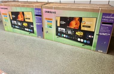 85 TV Samsung, $55 down on Financing for delivery six month warranty