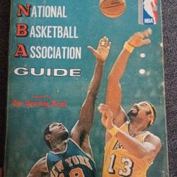 official 1970-71 National Basketball Association (NBA) Guide, 
