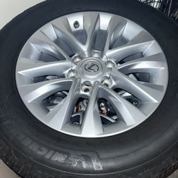 Lexus Rims Michelin Tire 265/60 R 18 