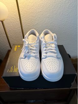 Jordan 1 Low Triple White - 11M