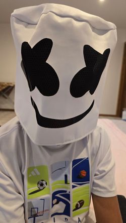 Marshmello Mask - Halloween - very good condition