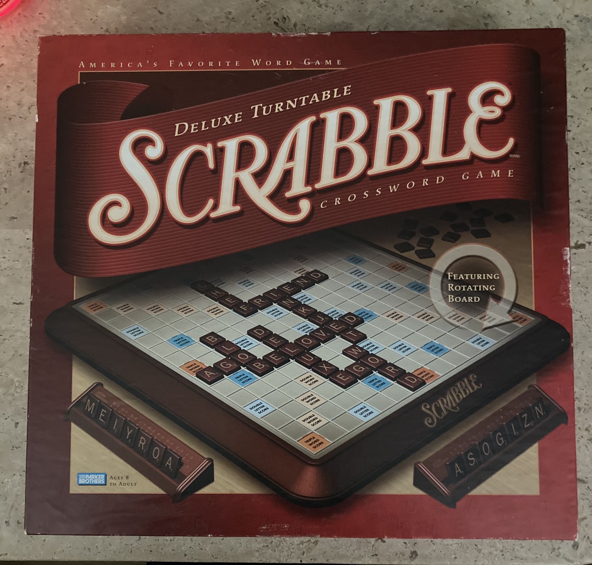 Scrabble Deluxe - Like New, Complete