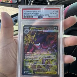 2026 POKEMON ASCENDED HEROES SPECIAL ILLUSTRATION RARE MEGA GENGAR EX PSA 10