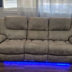 Basically New Couch With LED's 