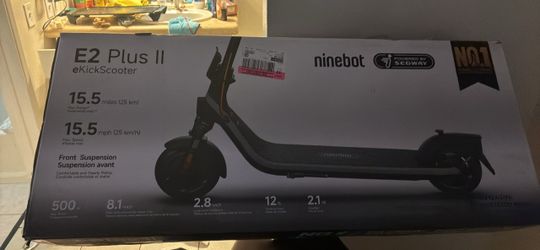 Ninebot Segway E2 Plus II Electric Scooter