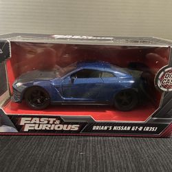 Fast & Furious Brian’s Nissan GT-R (R35) Blue. 