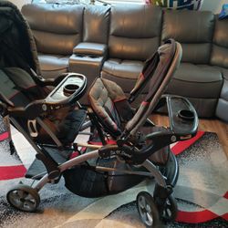 Baby Trend Sit N' Stand Double Stroller