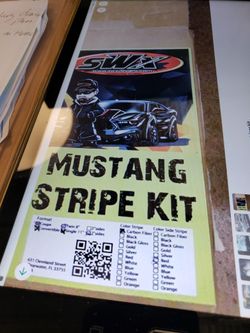 2015 Mustang Carbon Fiber Stripe Kit