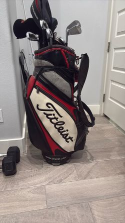 Golf Clubs And Bag