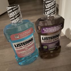 Listerine Mouthwash (2 Bottles) – New & Sealed