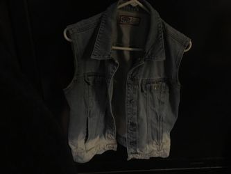Jean vest old navy