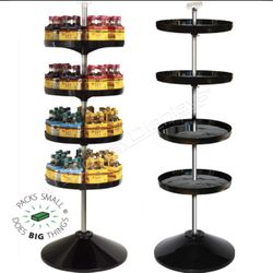 4-tier Spinning Display Stand 
