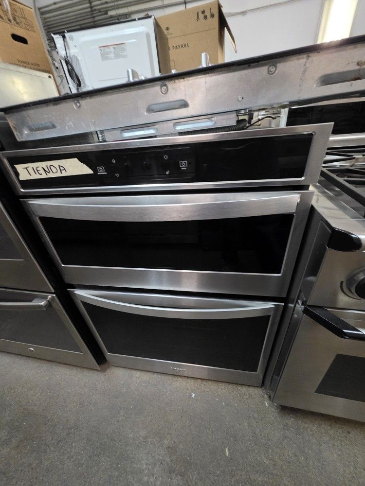 30" WHIRLPOOL MICROWAVE OVEN COMBO STAINLESS STEEL
