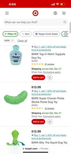 Bark Dog Toys Juguetes Para Perros Lea La Descripción 