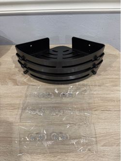 Set of 3 adhesive bathrooms shelves / Juego de 3 estantes adhesivos para el baño