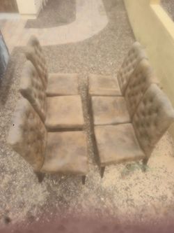 Tall back dining room chairs
