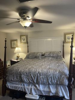 6 Piece Classic Harden King Bedroom Suite