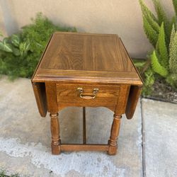 Selling A Vintage Drop Leaf Table With Drawer 