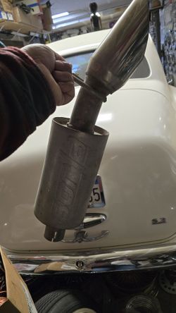 Borla Muffer And Chrome Tip 