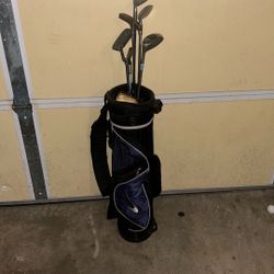 Golf Clubs And Bag
