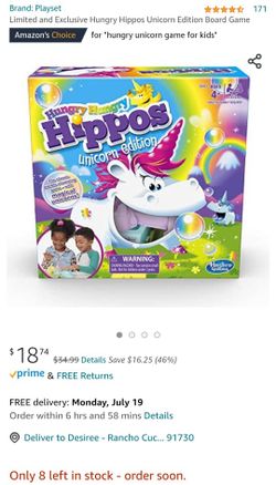 Hungry Hungry Hippos Unicorn Edition