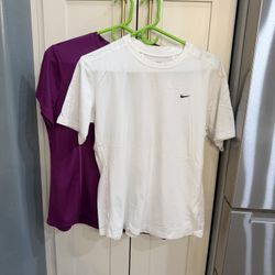 Women’s Nike Active Wear Shirts - Set Of 2. 