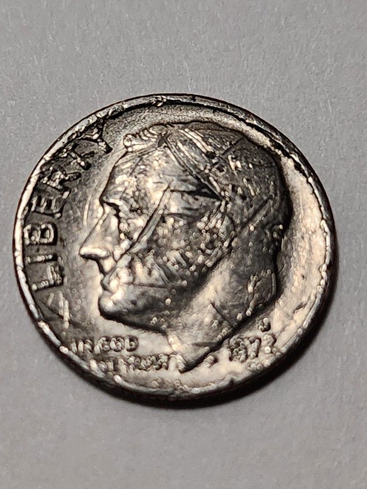 1972 Ddime Error Coin