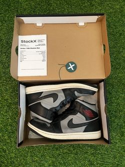 Air Jordan 1 Mid Shadow Red Sneakers