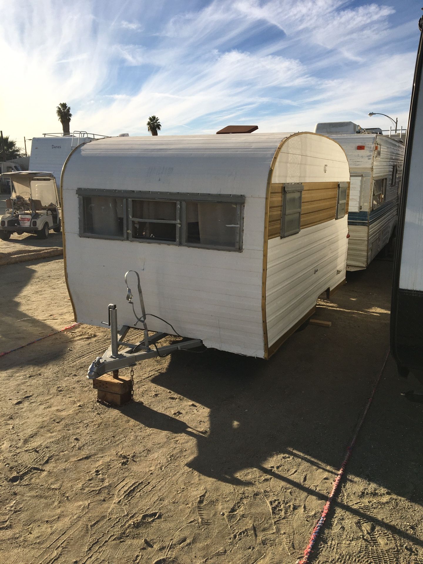 1967 vintage travel trailer