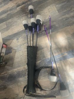 Larp Archery foam arrows, quiver and bow