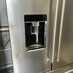 Refrigerator Kitchen And Stainless Stee In Goog  24in “