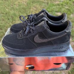 Nike Air Force 1 Ja Morant Swarovski Sz10.5