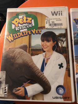 Wii games petz and we cheer 2