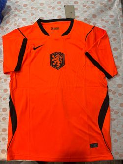 Netherlands Home World Cup Soccer Jersey