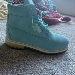 Blue Timberland Boots