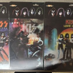 KISS. 3D. Album Cover art 12” x12”