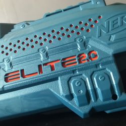 Blue Nerf Shotgun