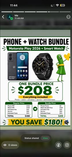 ‼️New Phone with Watch bundle‼️