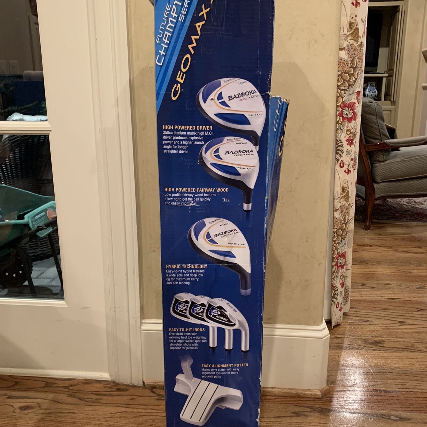 Boys Golf Clubs In Original Box Still Available Golf clubs