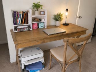 World Market Wood Campaign Desk (Desk Only)