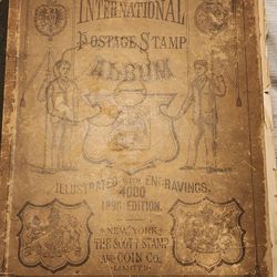 1896 International Postage Stamp Album: A Historical Treasure Trove 