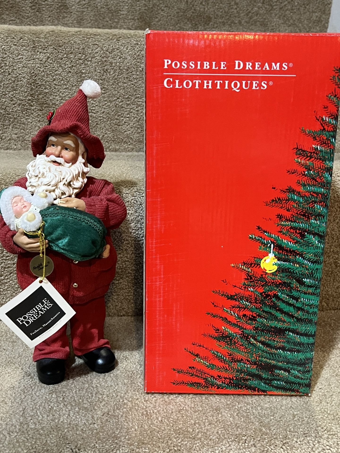 North Pole Nanny Possible Dreams Clothtiques 805057