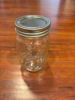 Ball Glass Mason Jar with Lid