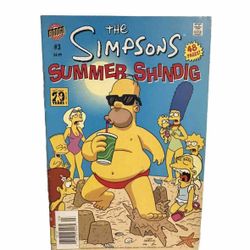 SIMPSONS SUMMER SHINDIG #3 VF, Giant Bongo Comics 2009