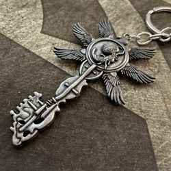 RE8 Six-Winged Unborn Key Replica Prop Keychain