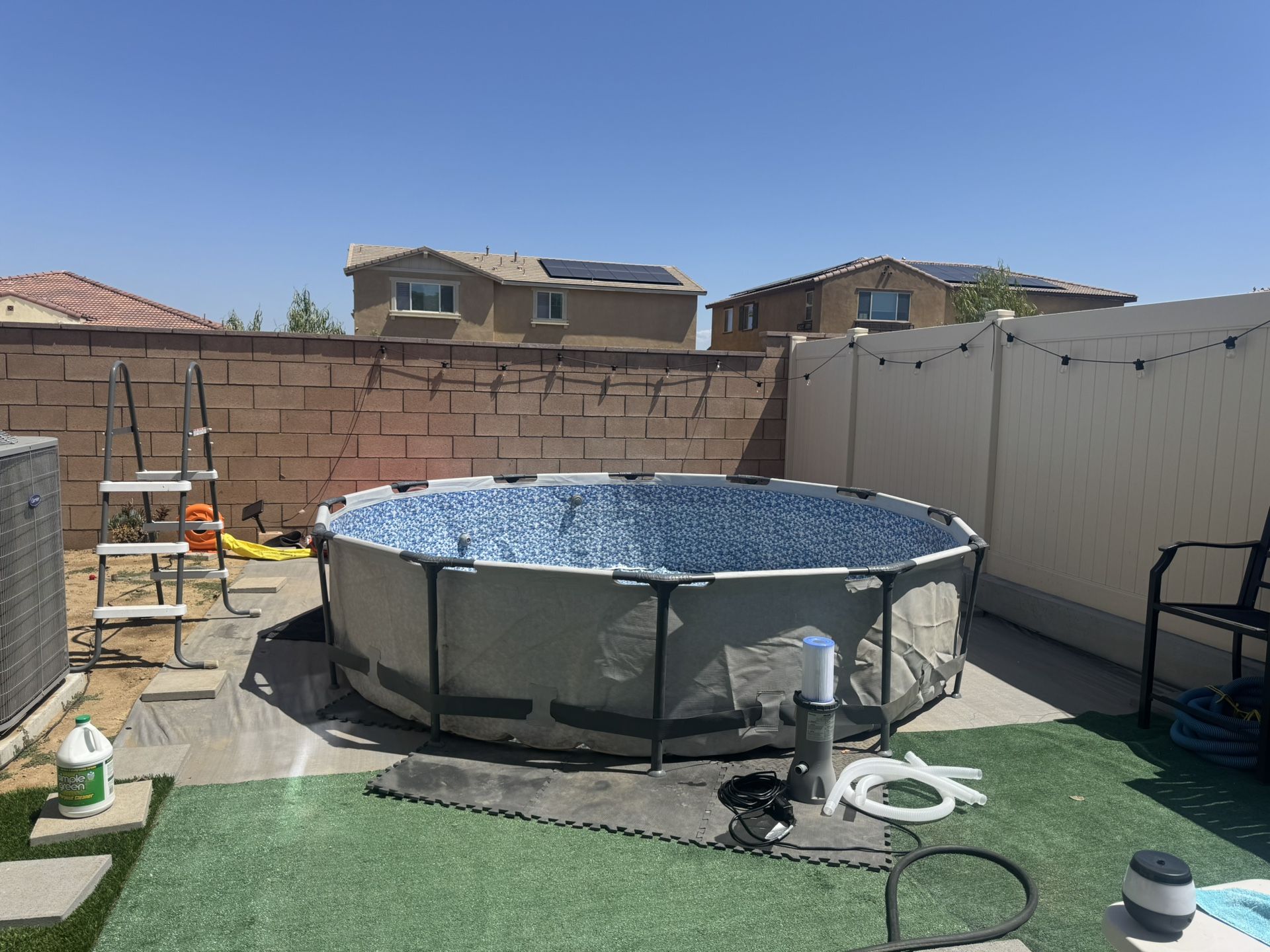Pool 12 Feet X 30 Inch metal frame