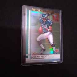 '2009 Topps Finest Refractor-LeSean McCoy RC! Mint Condition SALE $15.00!!